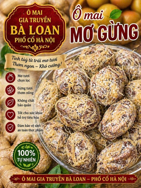 Ô mai mơ gừng