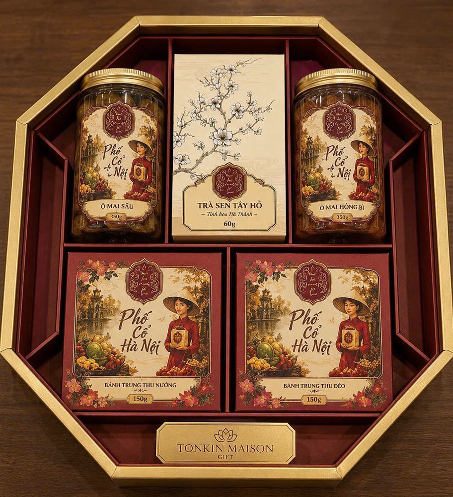 Hộp quà Trung thu Phố Cổ Hà Nội — Tonkin Maison Gift
