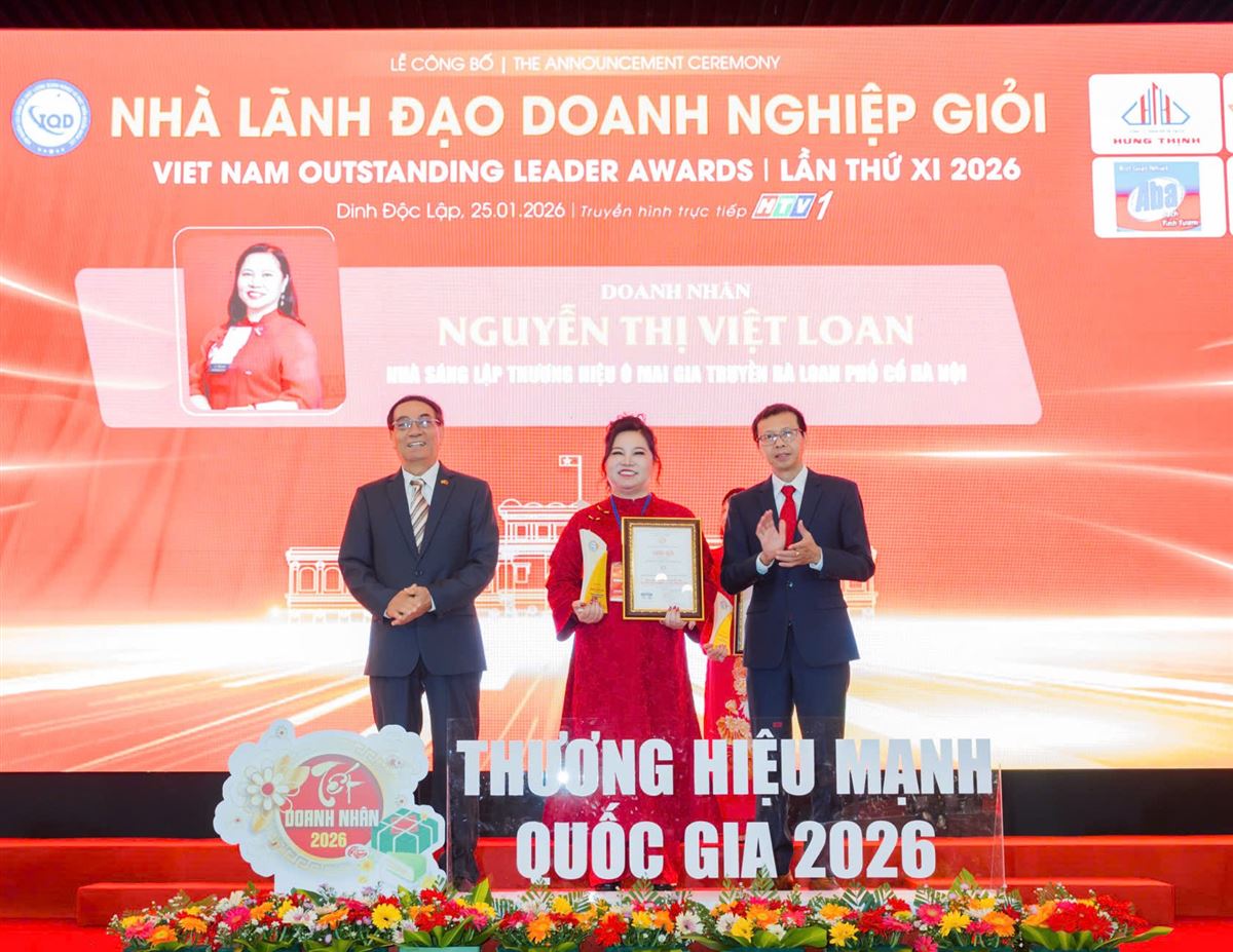 Lễ vinh danh Nhà lãnh đạo doanh nghiệp giỏi 2026